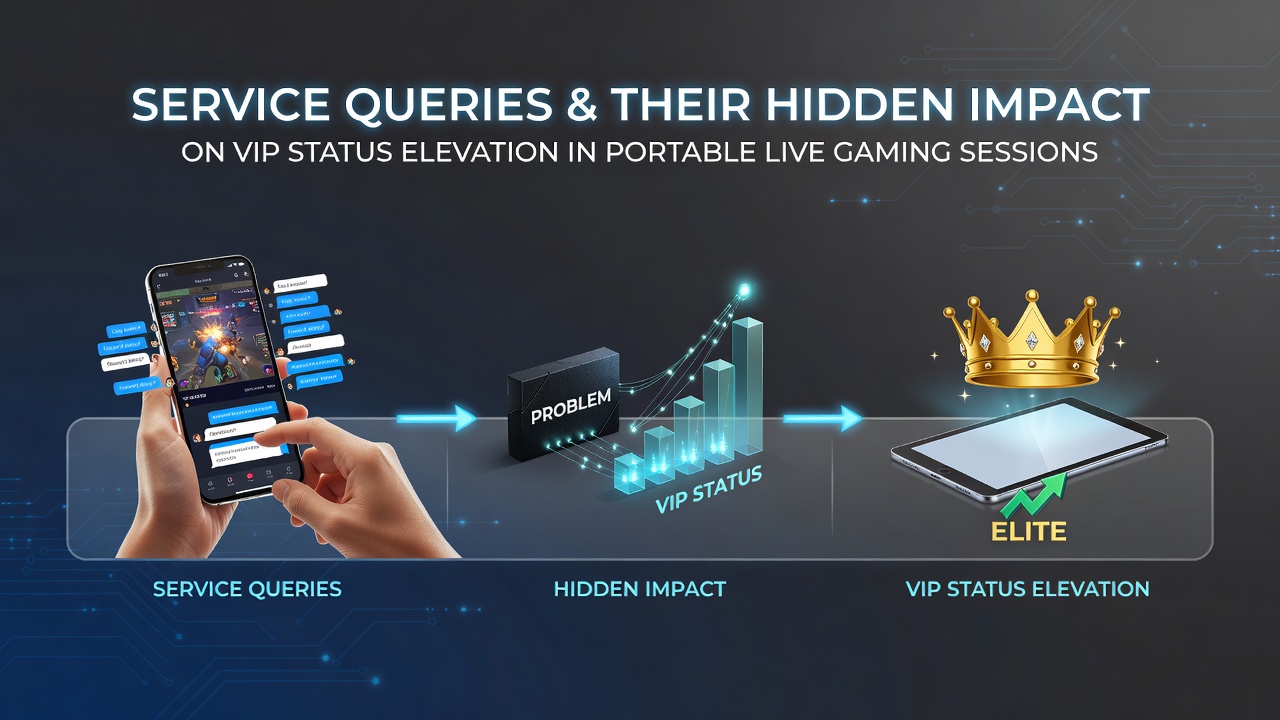Mobile Live-Gaming-Session mit Fokus auf Support-Interaktionen und VIP-Elemente