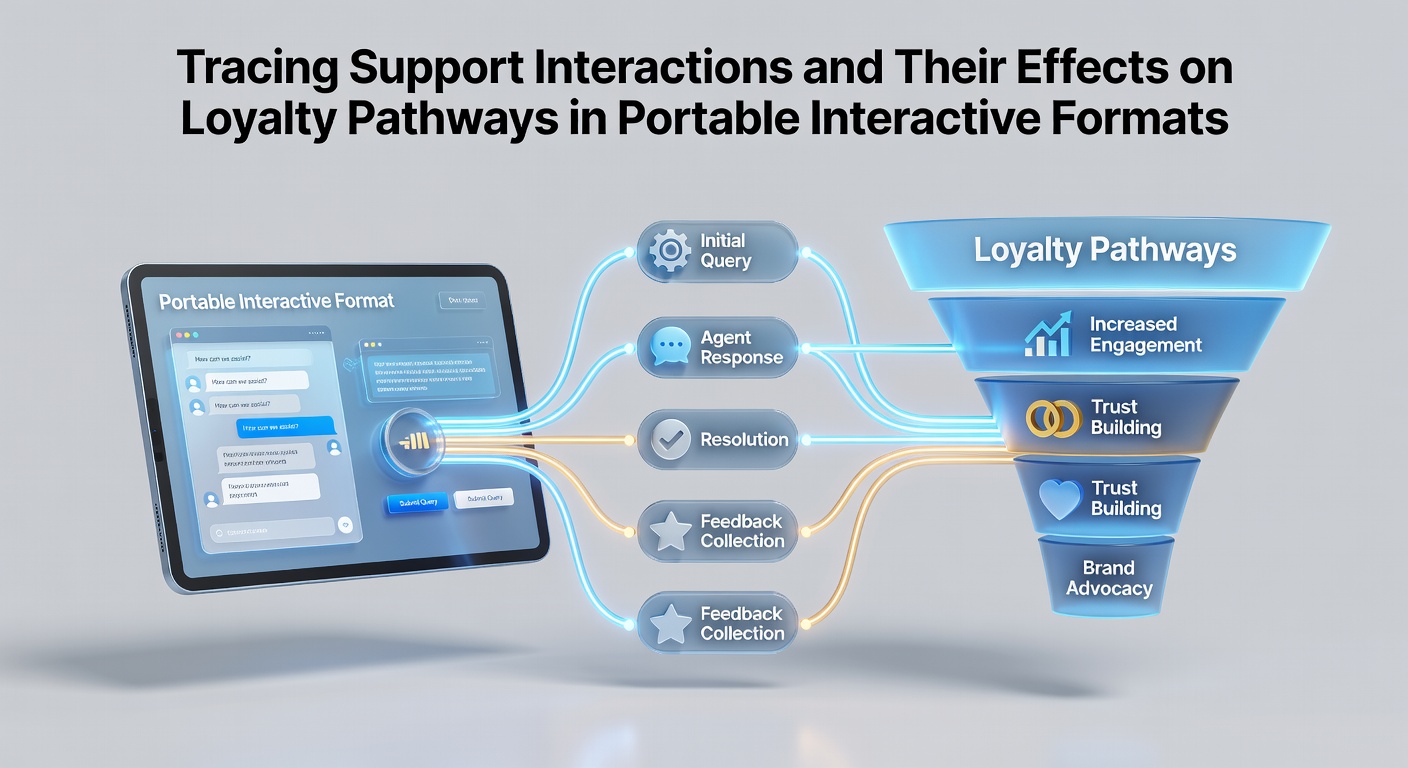 Visualisierung der Nachverfolgung von Support-Interaktionen in mobilen Apps und deren Verbindung zu Nutzerloyalität